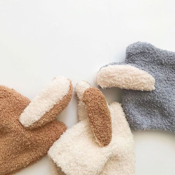 Baby Kaninöron Cap BEIGE beige