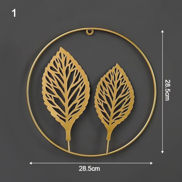 Guld palme ahornblad 6 6 6