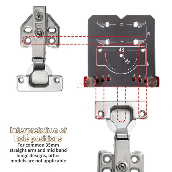 Sarana Punch Locator Drilling Guide Locator 1PC LOCATOR 1PC 1PC Locator