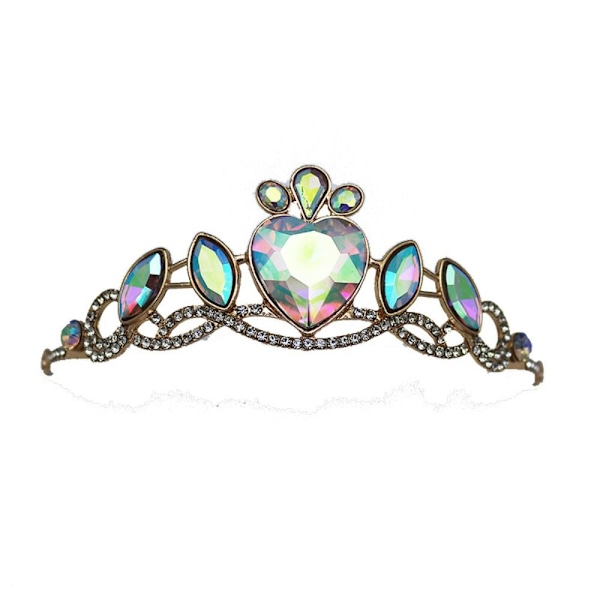 Princess Hair Hoop Crystal födelsedag Hair Hoop BLANDAD FÄRG Mixed color