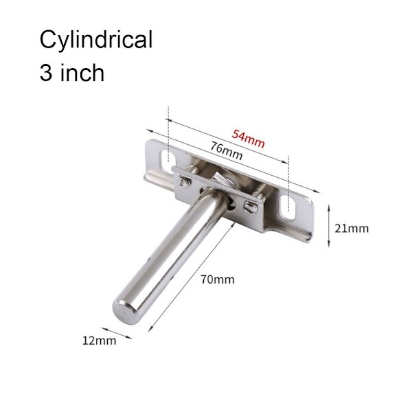 Hyllykannatin Hyllytuki 3 INHCCYLINDRICAL SYLINDRICAL 3 inchCylindrical