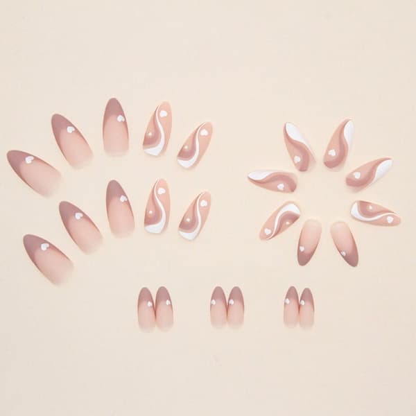 24stk False Nails Super Long W315 W315