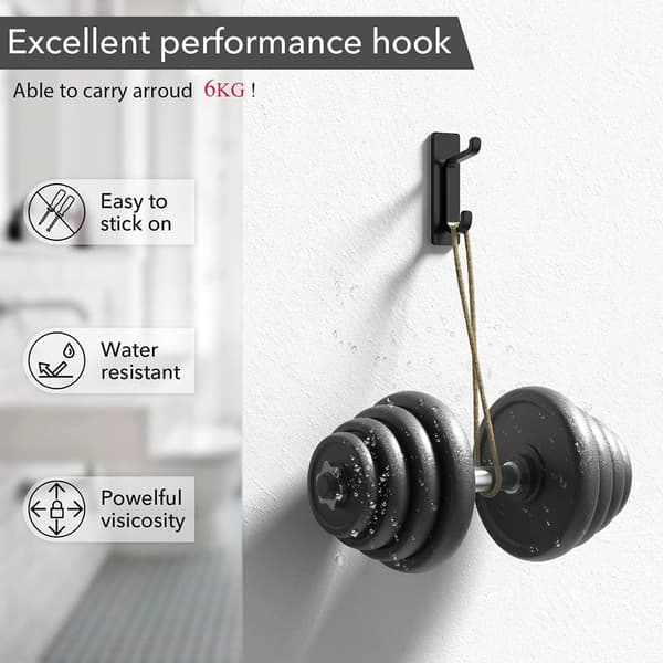 Itseliimautuvat koukut Sticky Hooks Seinäkoukku