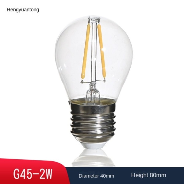 Vintage Retro Bulb Filament 2700K-2W 2700K-2W 2700K-2W