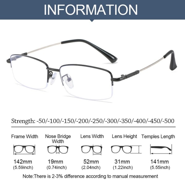 Myopia Briller Briller BLACK STRENGTH 150 Black Strength 150