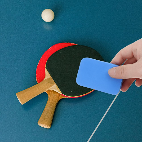 Rengjøringssvamp Bordtennis Paddle Ping Pong Racket Cleaner 3PCS