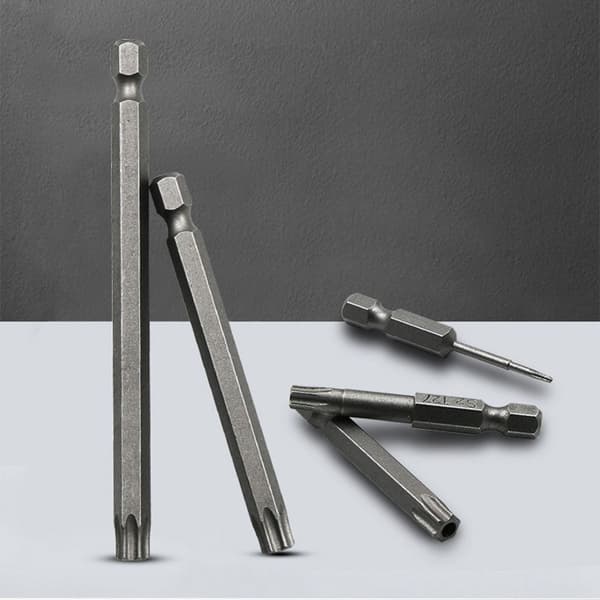 Torx-skrutrekkerbit Plommeblomstbits hult batchhode 12pcs-50mm