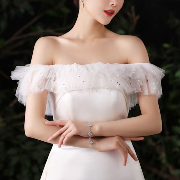 Bride Shawl Evening Prom Cape STYLE2 STYLE2 style2