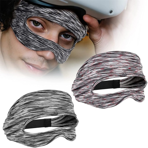 VR Accessories Eye Mask Silmälasien suojat MUSTA black