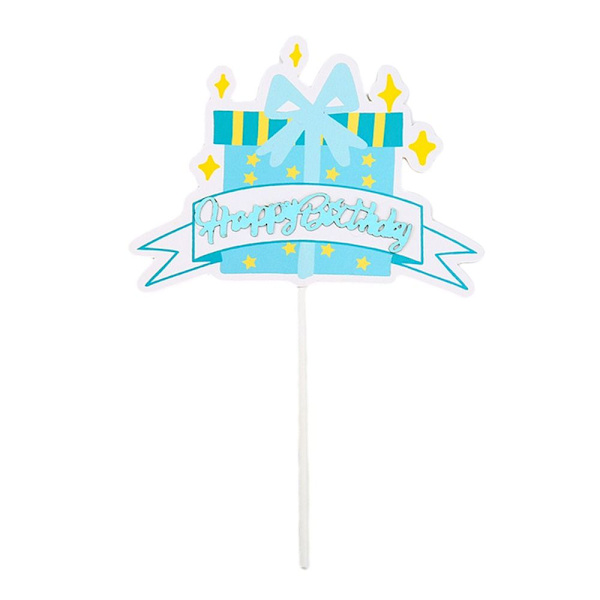 10 stk Cake Topper Kakedekorasjonsflagg 06 06 06