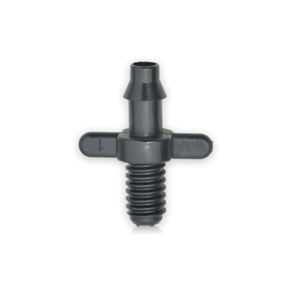 100 kpl liittimet Pipe Adapter Kasteluliitin 4/7 MM