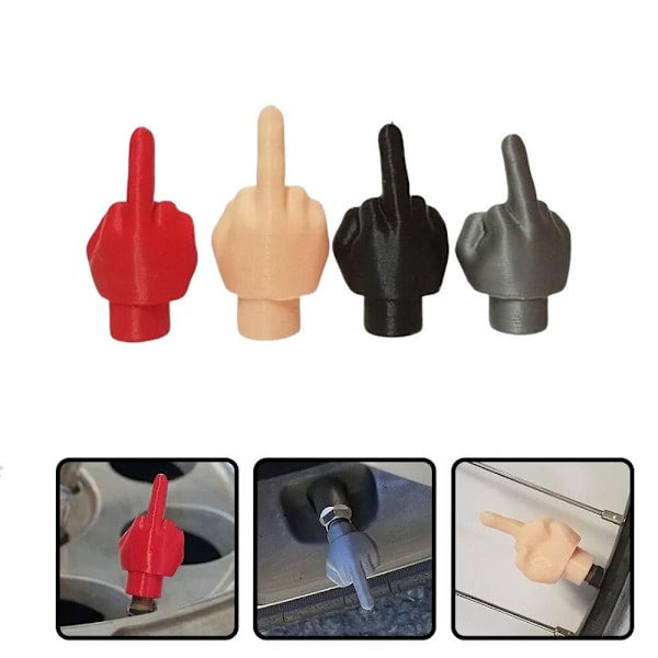 Mellemfingerventilstammehætte Dækventilhætter E E E