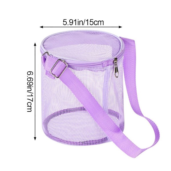 Mesh Beach Bag Toy Organizer Net GRÖN green