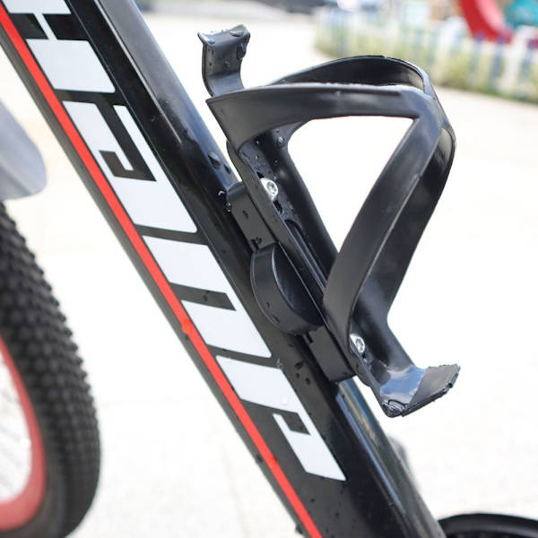 Cykel Vattenflaska Montering Locator Cover Case Black