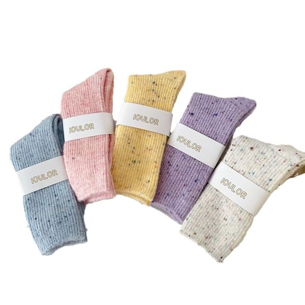 Termiske lange strømper Cashmere uldstrømper GRÅ grey