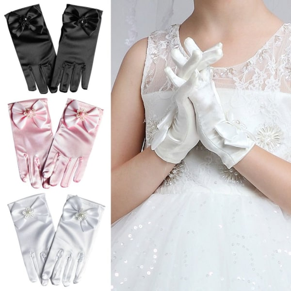 Princess Gloves Full Finger Rukkaset VALKOINEN white