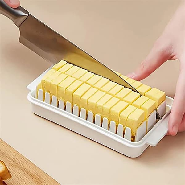 Smörkonserveringslåda Smörförvaringslåda Smörskärning