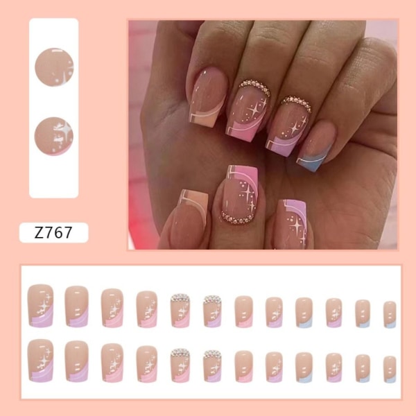 Falska naglar Fake Nials W1208 W1208 W1208