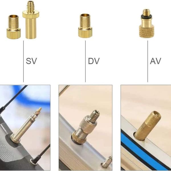 Sykkelventil Adaptersett Ventiladapter 32 stk 32 stk 32PCS