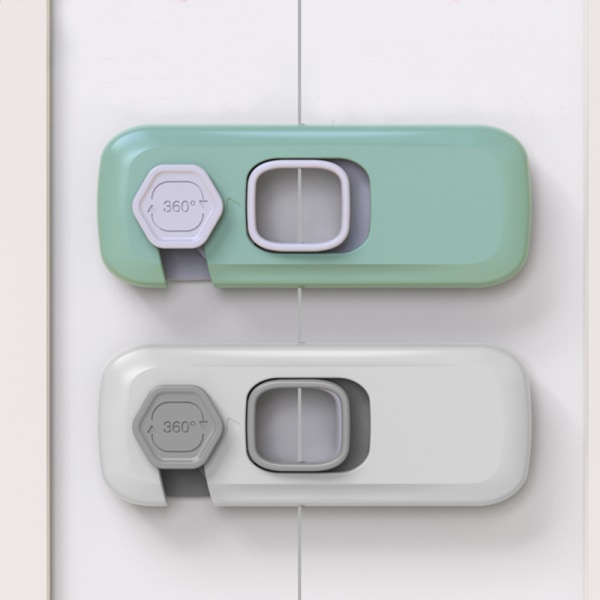 2 kpl Lapsilukko Ovien lukot VÄRI 3 VÄRI 3 Color 3