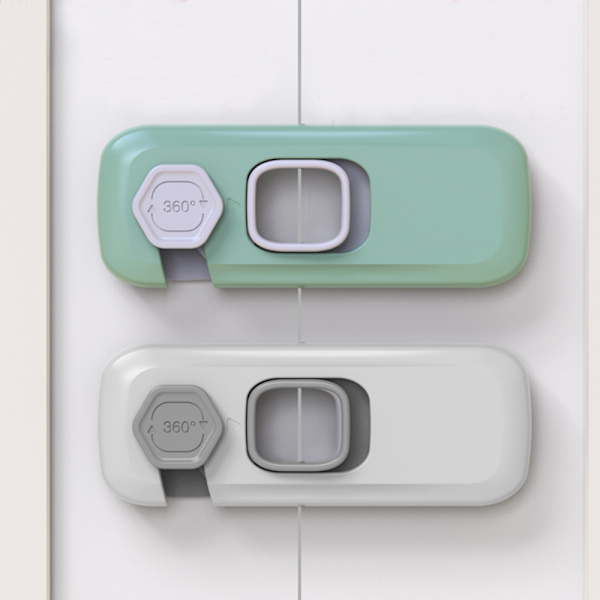 2 STK Barnesikring Dørlåser FARGE 3 FARGE 3 Color 3