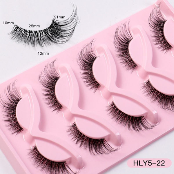Tekoripset 3D Fox Eyelashes HLY5-17 HLY5-17 HLY5-17
