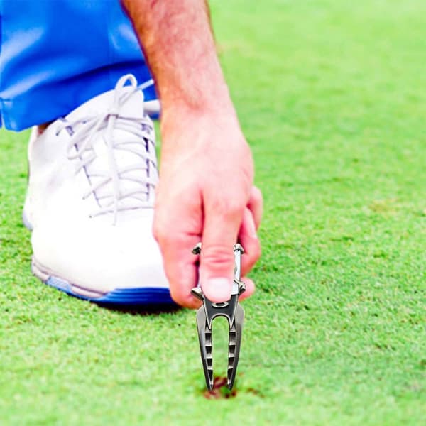 Golf Divot Pitch Repairer Tool BLÅ Blue