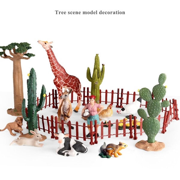 Artificial Cactus Models Miniature Fruit Tree 5 5 5