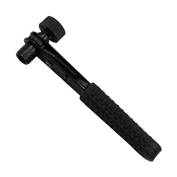 Skraldenøgle 1/4" topnøgle SORT Black