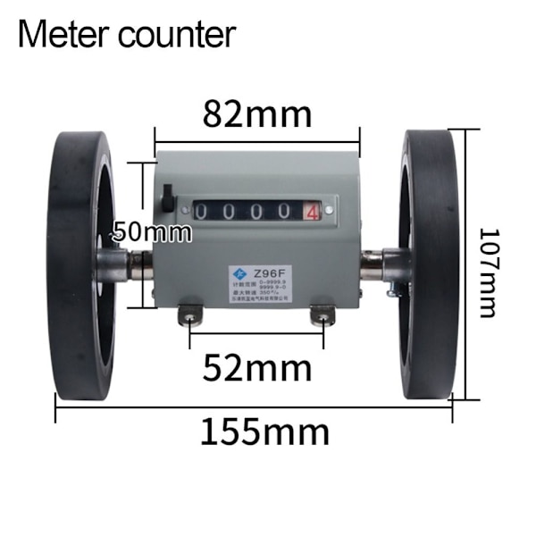 Mekanisk Meter Meter Counter GARDEN COUNTER YARD COUNTER Yard counter