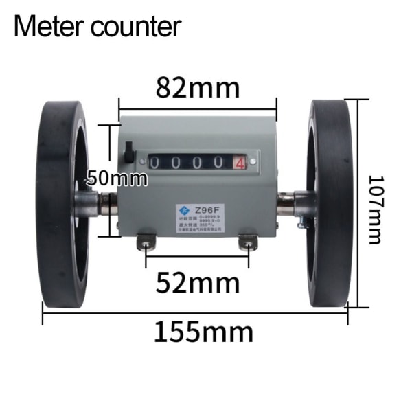Mekanisk Meter Meter Tæller METER COUNTER METER COUNTER Meter counter