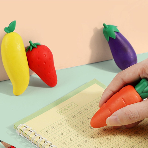 3kpl Fruit Eraser sarjakuva MANGO MANGO mango