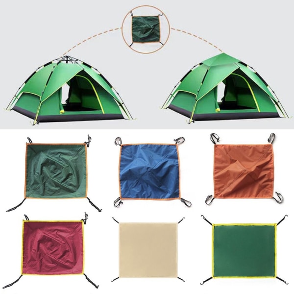 Fluga/Tålig hängmatta cover Tält presenning cover GRÖN 148X148CM Green 148x148cm