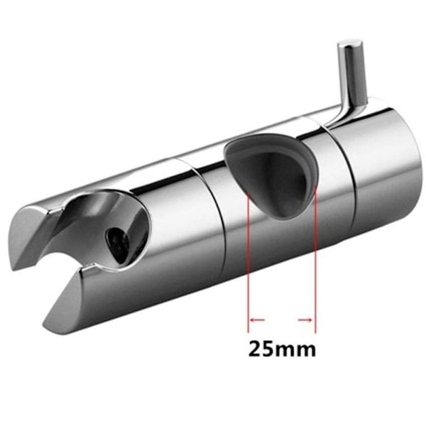 Dusjhodebrakett Dusjholder SØLV 20MM 20MM Silver 20MM-20MM