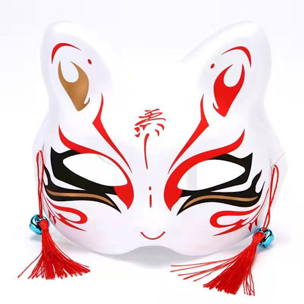 2st Anime Foxes Mask Half Face Masks 2 2 2