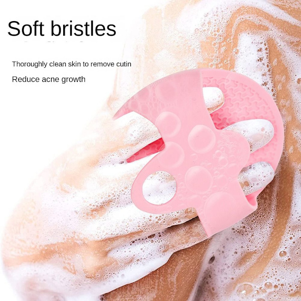 Cirkulär duschborste Duschborste ROSA pink