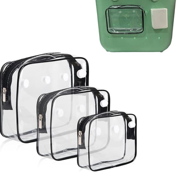 Clear Bogg Bag Makeup Bags SS SS SS