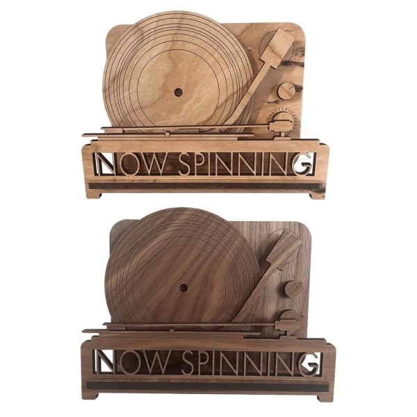 Albumställ Record Display Stand MÖRKBRUNT MÖRKBRUNT Dark Brown