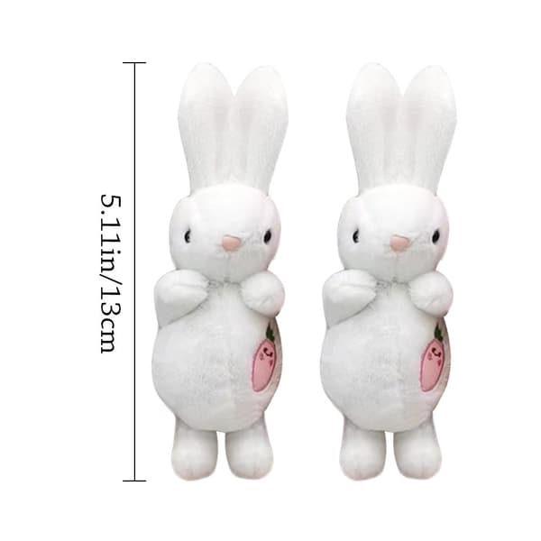 2kpl Little White Rabbit Pehmolelu VALKOINEN white