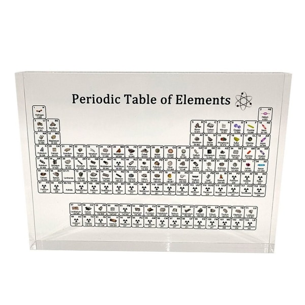 Periodiska systemet Periodiska systemet Display 170X120X24MM 170x120x24mm