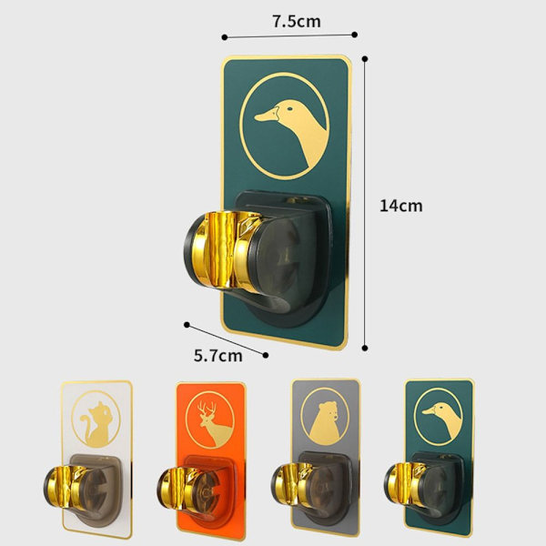 2ST Duschhuvudshållare Wall-Moun Bracket DUCK DUCK Duck