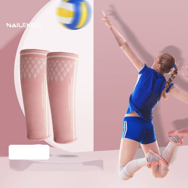 Volleyballarmermer Sportshåndleddsstropp ROSA L pink L