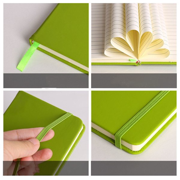 Rem Notebook 25K Moleskin Rubber SORT A5 A5 black A5-A5