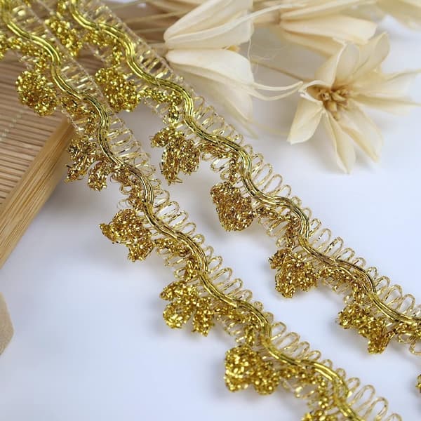 Golden Craft Braid Trim Blonde Trim Craft Ribbon