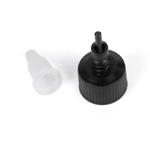 20 STK Black & Natural Twist Caps Utskifting av dispenserhetter