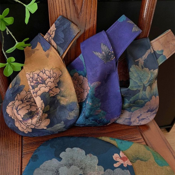 Blomsterhåndtaske Knot Håndledstaske 3 3 3