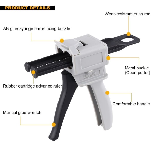 Dispenserpistolsæt Impression Mixing Dispenser Pistol