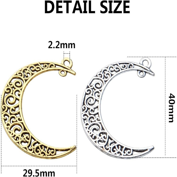 Hule vedhæng Moon Pendants Himmelske vedhæng