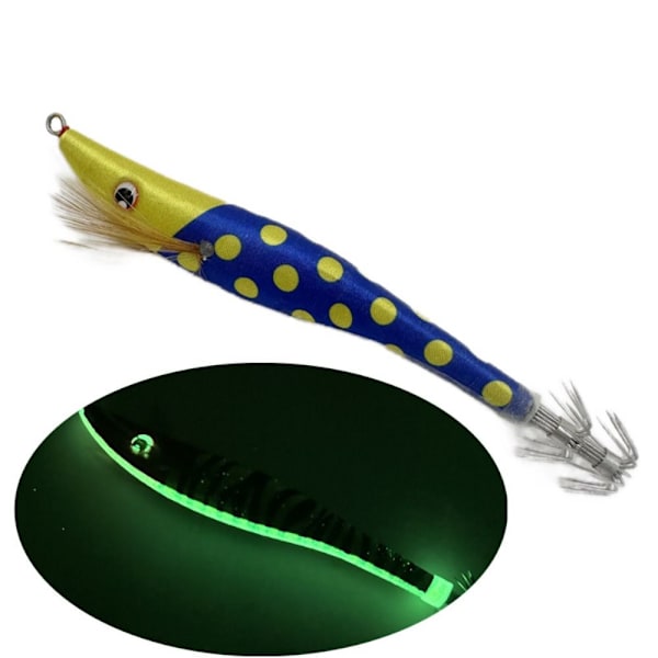 2kpl Puukatkarapuvieheet Squid koukku 100GC C 100gC