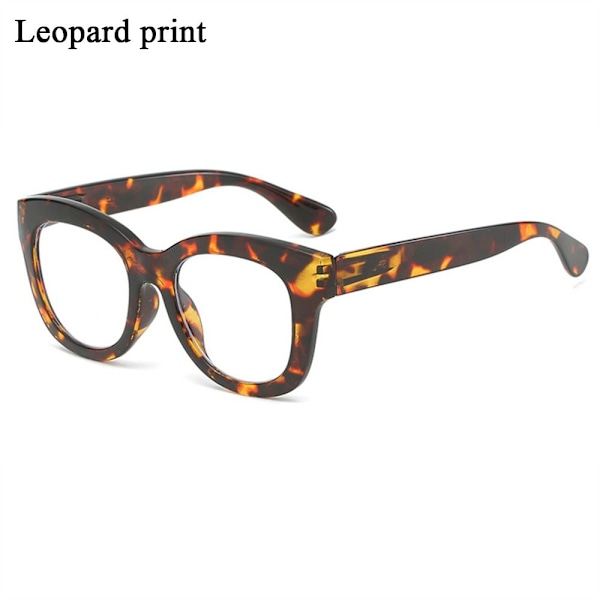 Anti-UV Blue Rays Glasögon Datorglasögon LEOPARD PRINT leopard print